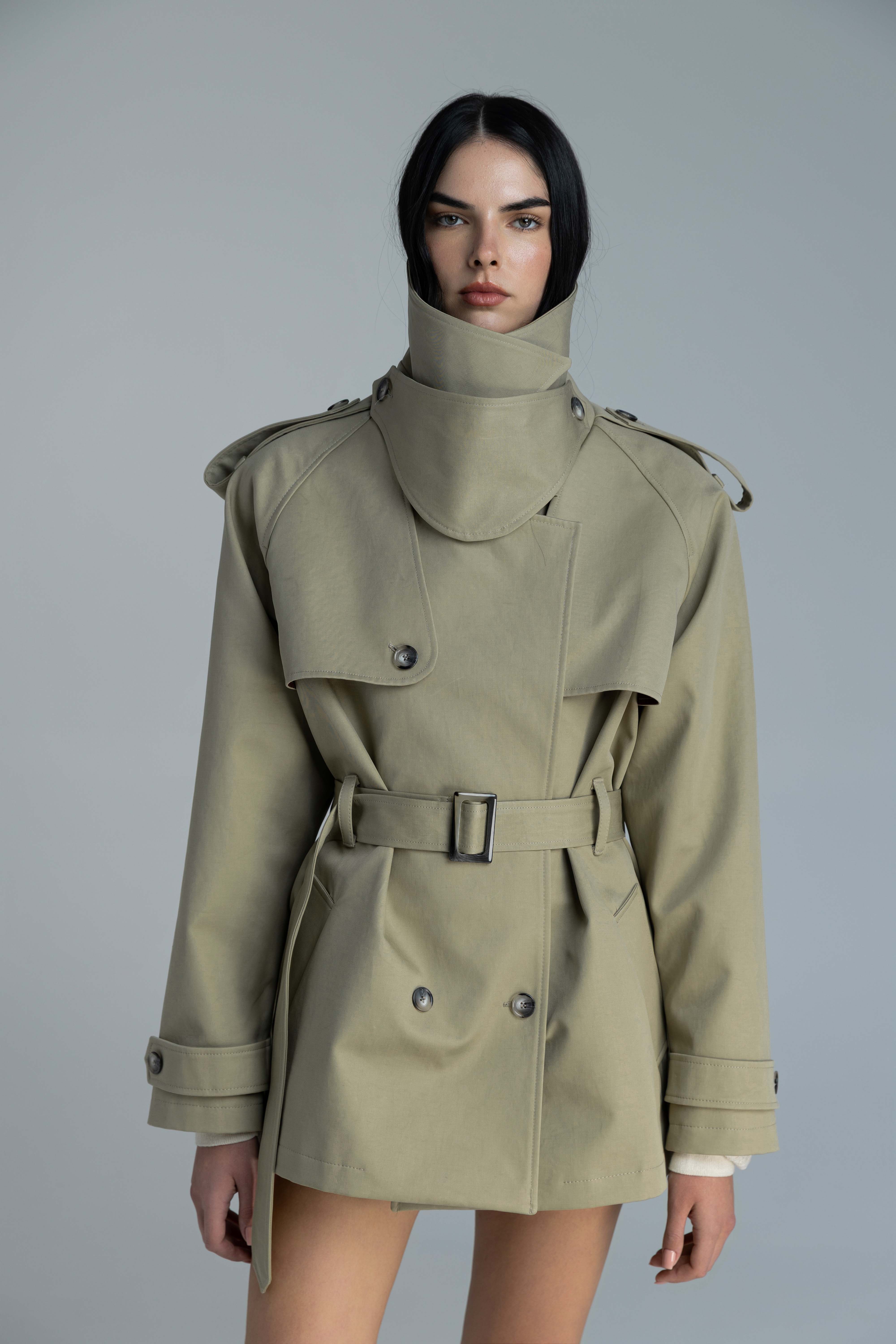 Almira Women Short Trench Coat | TeAdore | teadore.com Almira Women Short Trench Coat | TeAdore | teadore.com