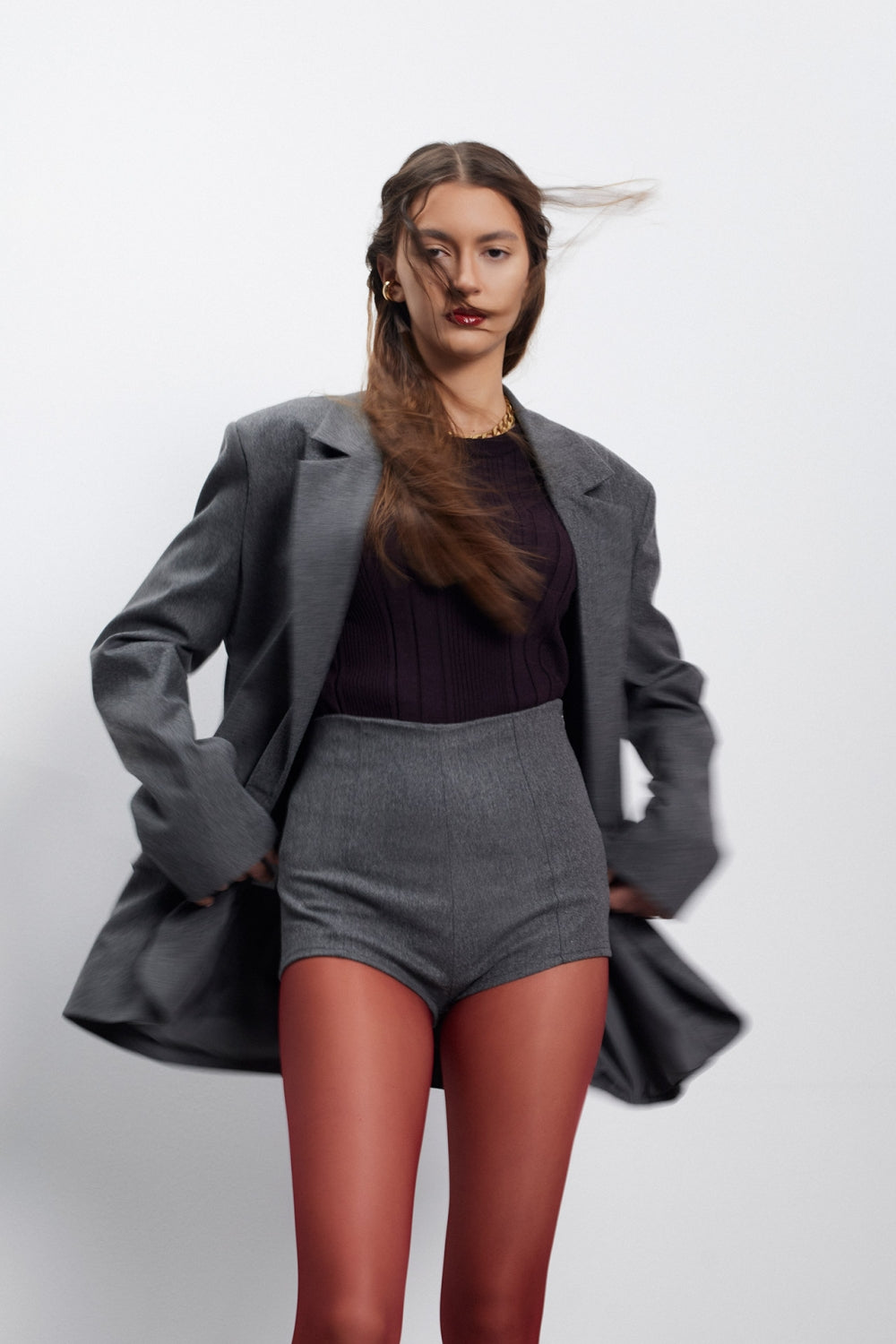 къси кашмирени пнаталонки от кашмир от българската топ модна марка теадореп