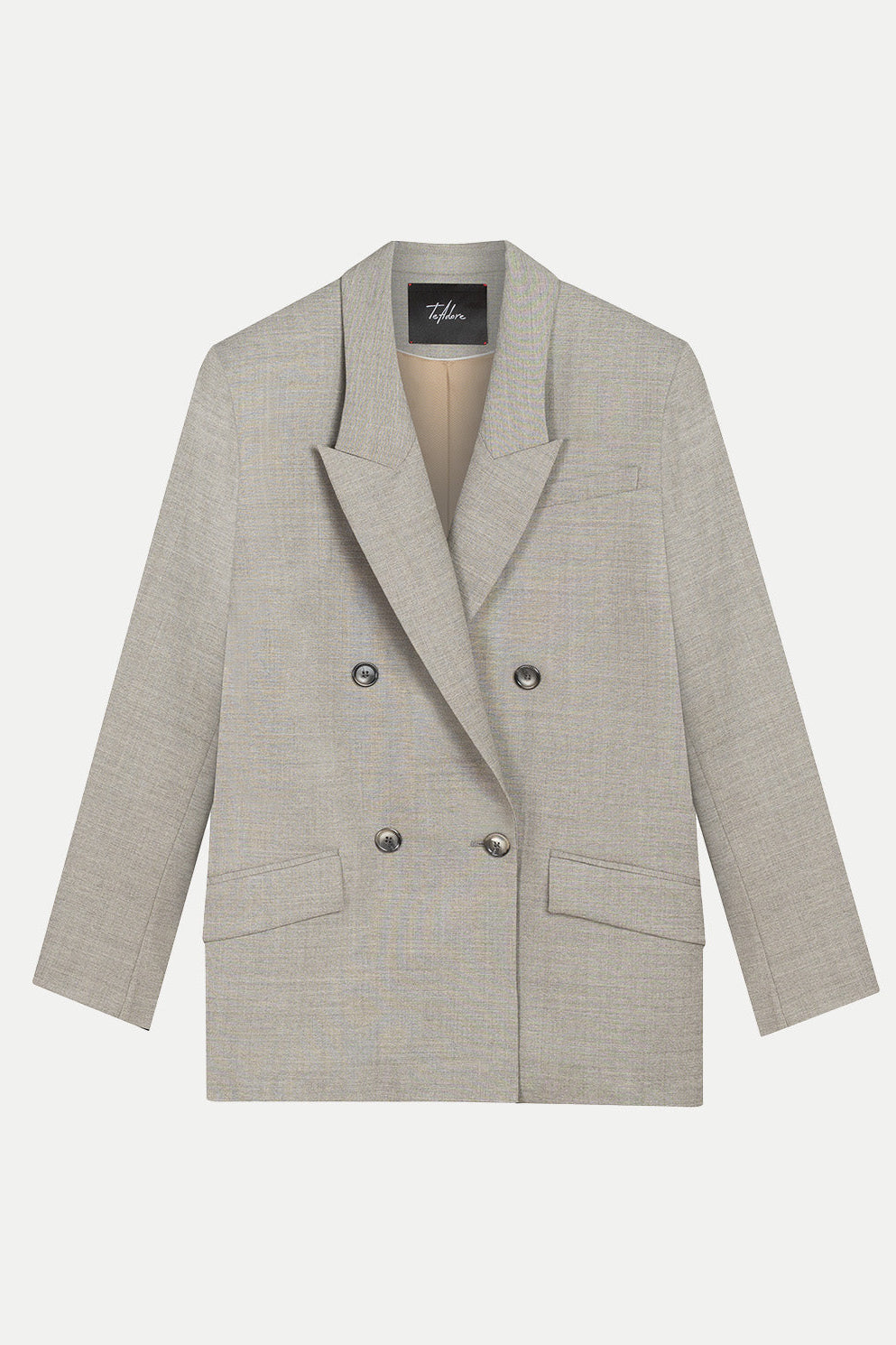 Alexandra women blazer in pure virgin wool – sleek silhouette, premium tailoring, and endless styling options.