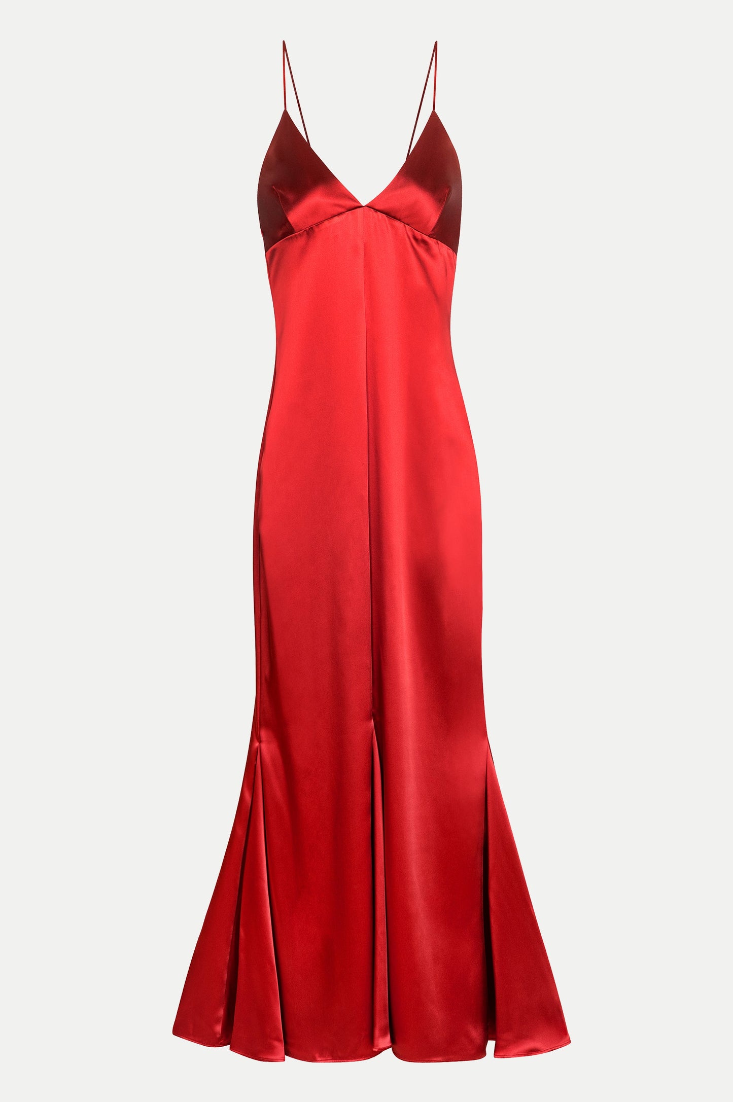 viscose satin maxi slip dress Florence Slip Dress | Color: Cement | Size S